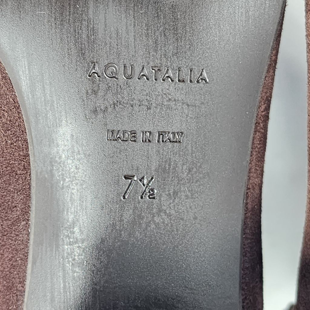 AQUATALIA Francique Brown Suede Weatherproof Ankle Boots & Booties‎ Size 7.5 - Picture 8 of 8
